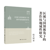 区域与国别视角下的著作权地域性研究 杨天娲 著