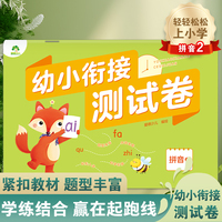 爱德少儿 幼小衔接测试卷拼音2 学前班升小学拼音练习题入学准备幼升小练习册一日一练幼儿园大班升一年级测试卷天天练