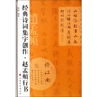 经典诗词集字创作.赵孟頫行书