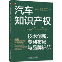 汽车知识产权：技术创新、专利布局与品牌护航      易珂 周自维 祝肖雪 卿鹏程 胡爱玲    品牌战略 品牌管理