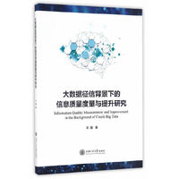 大数据征信背景下的信息质量度量与提升研究