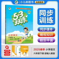 53天天练 小学语文 六年级下册 RJ 人教版 2025春季 含答案全解全析 课堂笔记 赠测评卷