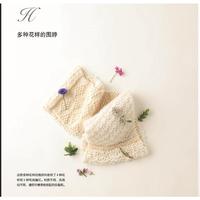 原色线编织的棒针毛衣和小物