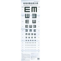 标准对数远视力表