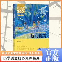 这儿真美 三年级上册 课本同步课外阅读 小学语文核心素养书系