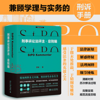 刑事诉讼法评注·总则编 实务工作者的案头手册 董坤