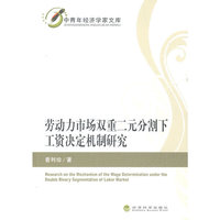 劳动力市场双重二元分割下工资决定机制研究