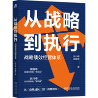 从战略到执行：战略绩效经营体系   张小峰 吴婷婷    战略 执行 绩效 经营