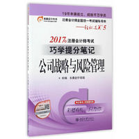 公司战略与风险管理-2017年注册会计师考试巧学提分笔记-注册会计师全国统一考试辅导用书-轻松过关5