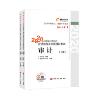轻松过关1 2020年注册会计师考试应试指导及全真模拟测试 审计