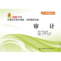 审计-2016年度注册会计师全国统一考试模拟试卷