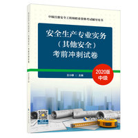 注册安全工程师2020 安全生产专业实务（其他安全）考前冲刺试卷 中级注册安全工程师职业资格考试辅导用书