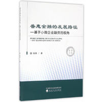 普惠金融的发展路径--基于小微企业融资的视角