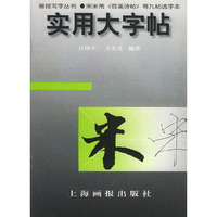 实用大字帖(宋米芾苕溪诗帖等九帖选字本)/画报写字丛书