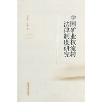 中国矿业权流转法律制度研究