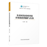 东南亚及南亚国家经贸投资规制与实践研究