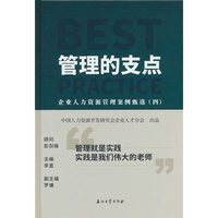 管理的支点.企业人力资源管理案例甄选.四