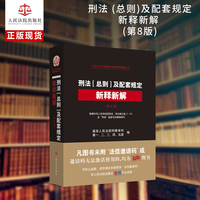 刑法(总则)及配套规定新释新解（第8版）