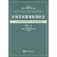 区域发展微观机制研究一个经济学的理论解释、模型及实证检验