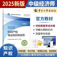 当当自营中级经济师2025教材知识产权专业知识和实务中国人事出版社