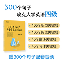 新东方 300个句子攻克大学英语四级 CET4英语词汇阅读巧记速练