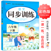 语文 同步训练 六年级 下册