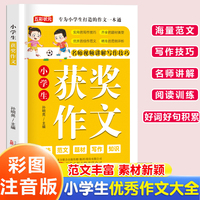 小学生获奖作文 名师视频讲解写作技巧作文素材辅导工具书 小学通用精选优秀作文大全