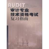 审计专业技术资格考试复习指南