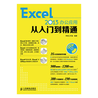 Excel 2013办公应用从入门到精通-(附光盘)