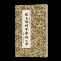 历代经典碑帖集字系列  赵孟頫楷书唐诗百首