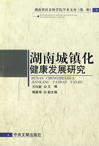 湖南城镇化健康发展研究