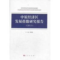 2013-中原经济区发展指数研究报告