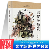 巴黎圣母院 中学生推荐阅读七八九年级外国日本经典文学小说世界名著图书籍经典名著语文阅读推荐丛书 青少年完整版无删减原著正版 小学中学初中课外书文学名著