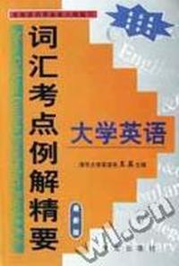 大学英语词汇考点例解精要