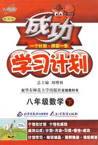 成功学习计划：八年级数学 下（华东师范版）