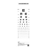 3米标准对数视力表