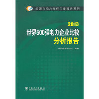 2013-世界500强电力企业比较分析报告