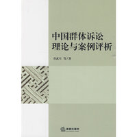 中国群体诉讼理论与案例评析