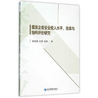 煤炭企业安全投入水平.效率与结构评价研究