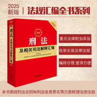 2025最新刑法及相关司法解释汇编（第四版）