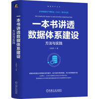 一本书讲透数据体系建设：方法与实践     王晓华