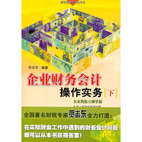 企业财务会计操作实务(下)