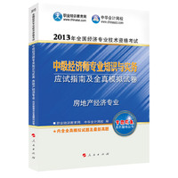 2013房地产经济专业知识与实务应试指南及全真模拟试卷