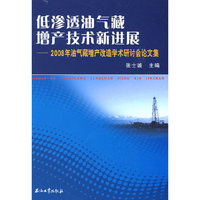 低渗透油气藏增产技术新进展：2008年油气藏增产改造学术研讨会论文集