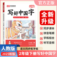 【荣恒】2025春写好中国字二年级下册人教版 小学语文课本同步练字帖硬笔楷书课课练控笔训练笔画笔顺生字描红临摹字帖