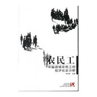 农民工(中国进城农民工的经济社会分析)