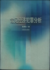 常见经济犯罪分析