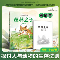 丛林之子 彩绘本 全新插画版 随书附赠导读手册！