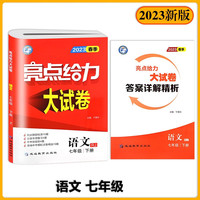 2023春亮点给力大试卷七年级语文下册统编版初一7年级教材课时提优作业同步练习期中期末单元测试卷