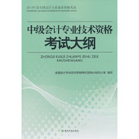 中级会计专业技术资格考试大纲-2014年度全国会计专业技术资格考试